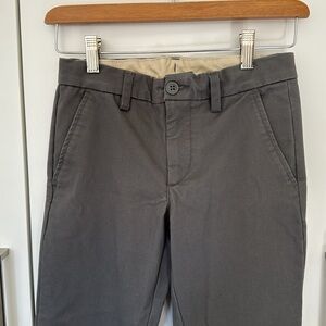 Gap grey colored khaki style pants boys 16 slim khakis